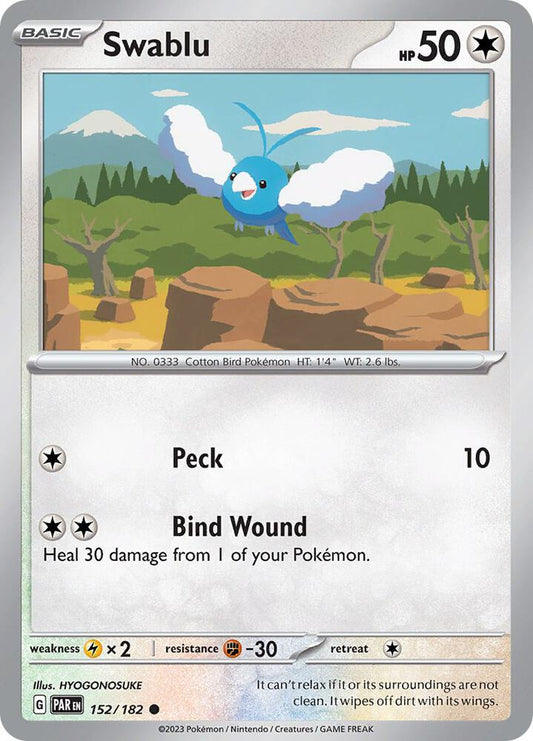 Swablu - 152/182 Reverse Holo Single