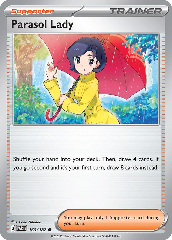 Parasol Lady 169/182 Reverse Holo Single