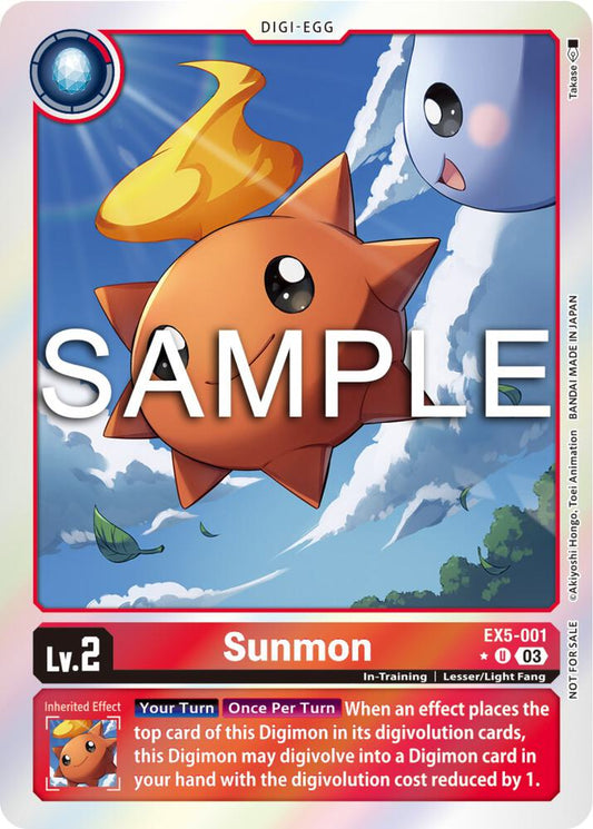 EX5-001 Sunmon Box Promotion Single
