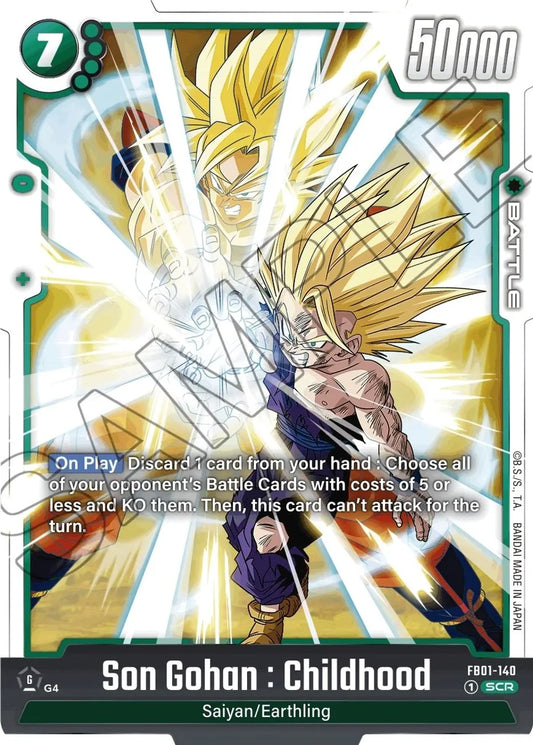 Son Gohan : Childhood - FB01-140 - Awakened Pulse (FB01)