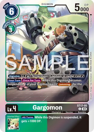 ST17-05 Gargomon Single