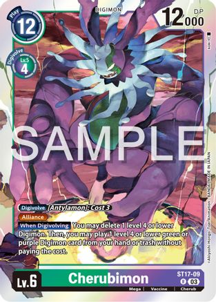 ST17-09 Cherubimon Single