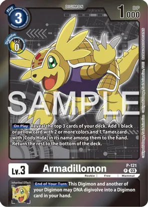 P-121 Armadillomon (Digimon Adventure Box 2024) Single