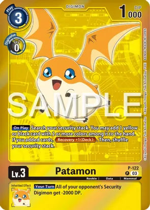 P-122 Patamon (Digimon Adventure Box 2024) Single