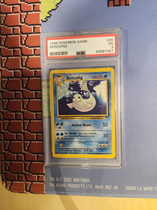 DEWGONG 25/102 GAME POKEMON PSA 3