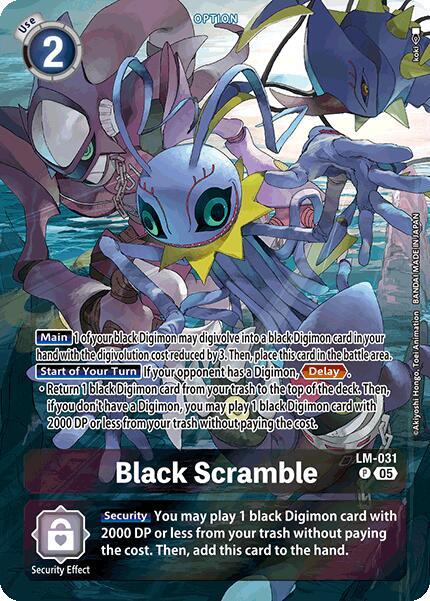 LM-031 Black Scramble (Protector of Light Alternate Art) Single