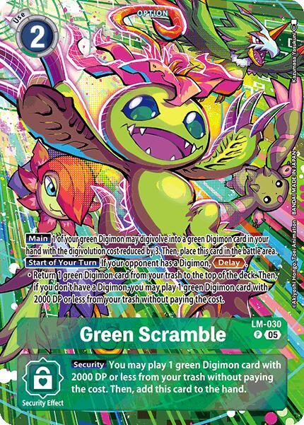 LM-030 Green Scramble (Hero of Hope Alternate Art) Single
