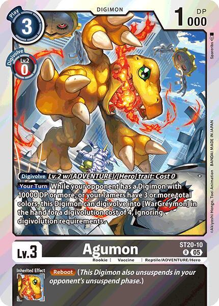 ST20-10 Agumon Single