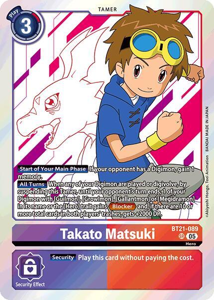 BT21-089 Takato Matsuki Single