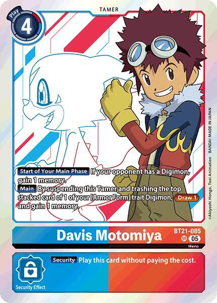 BT21-085 Davis Motomiya Single