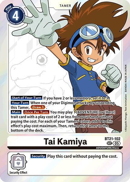 BT21-102 Tai Kamiya Single
