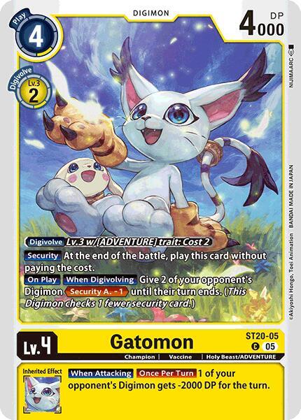 ST20-05 Gatomon Single