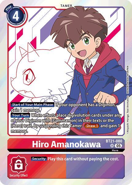 BT21-080 Hiro Amanokawa Single