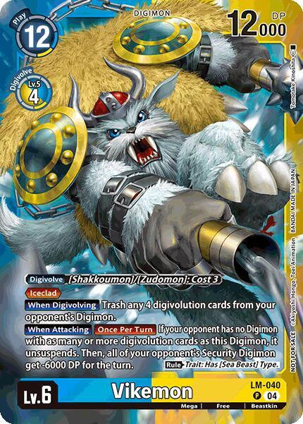 LM-040 Vikemon (Limited Card Pack) Single