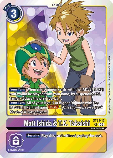 ST21-13 Matt Ishida & T.K. Takaishi Single