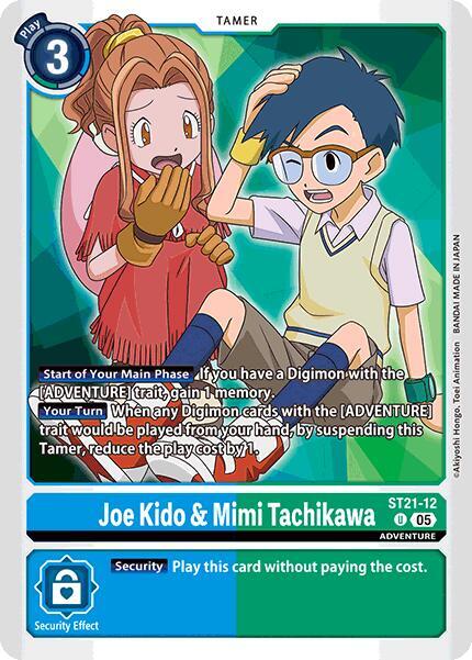 ST21-12 Joe Kido & Mimi Tachikawa Single
