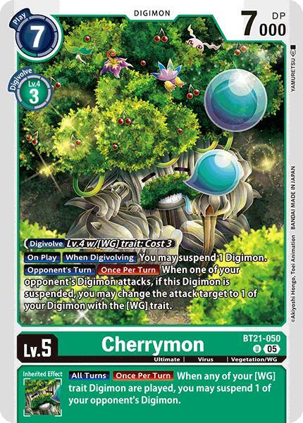 BT21-050 Cherrymon Single