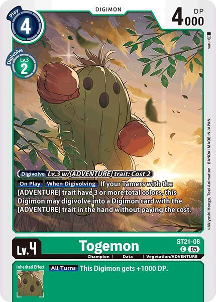 ST21-08 Togemon Single