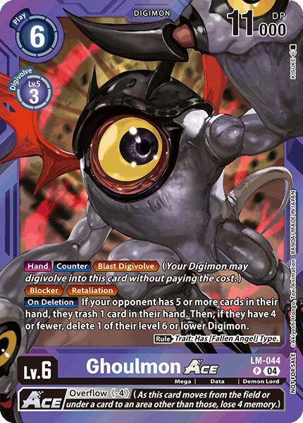 LM-044 Ghoulmon ACE (Limited Card Pack) Single