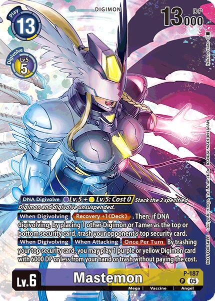 P-187 Mastemon (BT-21: Illustration Celebration Pack) Single