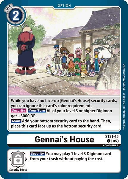 ST21-15 Gennai's House Single