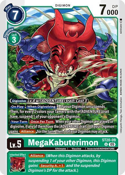 ST20-09 MegaKabuterimon Single
