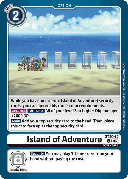 ST20-15 Island of Adventure Single
