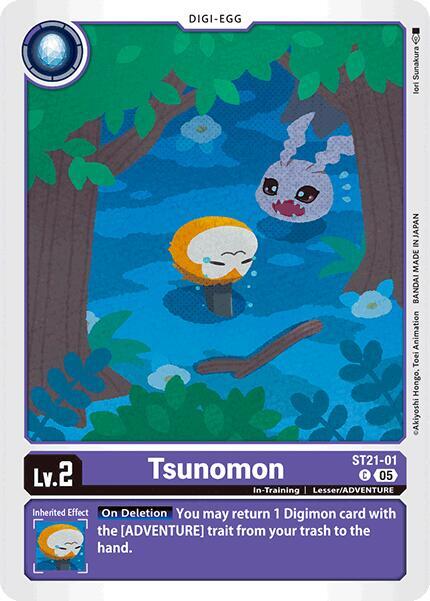ST21-01 Tsunomon Single