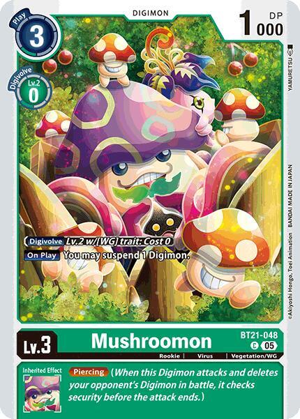 BT21-048 Mushroomon Single