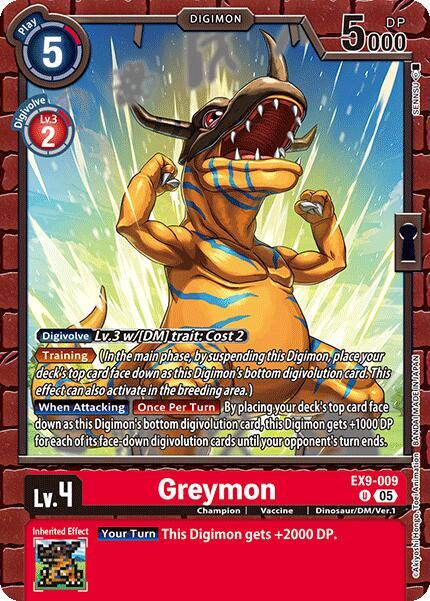 EX9-009 Greymon Single