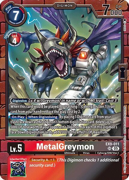 EX9-011 MetalGreymon Single