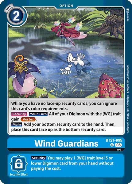 BT21-095 Wind Guardians Single