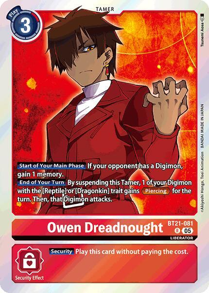 BT21-081 Owen Dreadnought Single