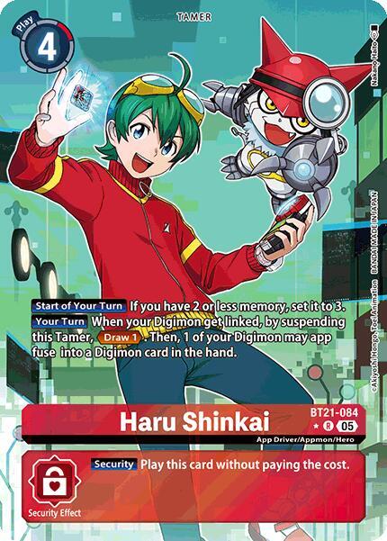 BT21-084 Haru Shinkai (Alternate Art) Single