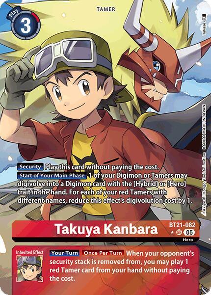 BT21-082 Takuya Kanbara (Alternate Art) Single