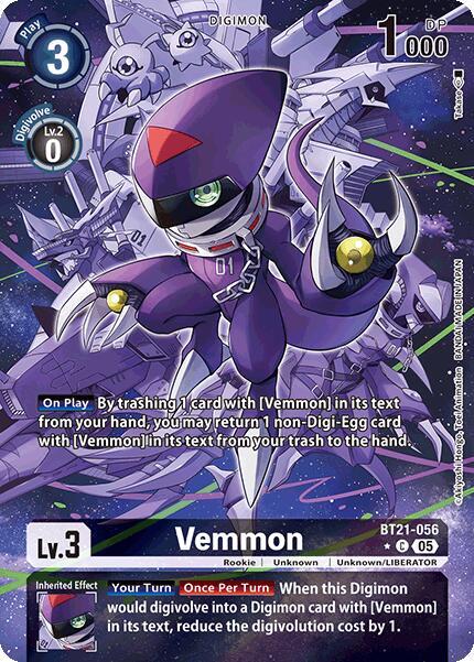 BT21-056 Vemmon (Alternate Art) Single