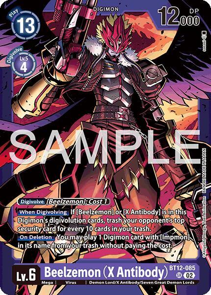 BT12-085 Beelzemon X Antibody BB Single