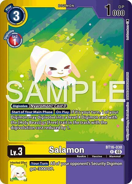 BT16-030 Salamon BB Single