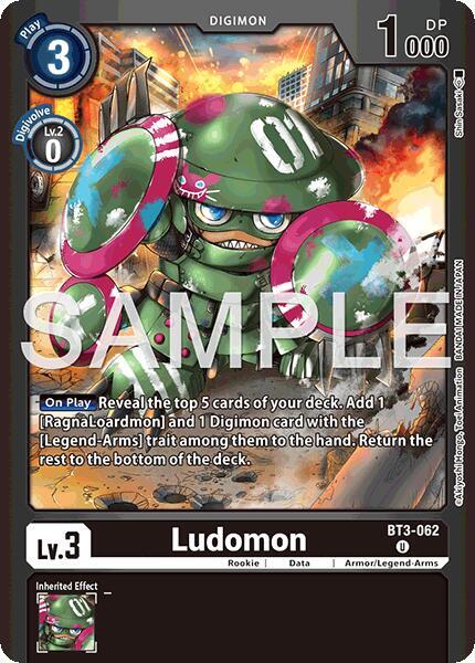 BT3-062 Ludomon BB Single