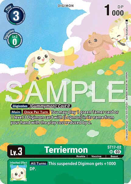 ST17-02 Terriermon BB Single