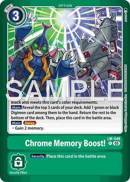 LM-048 Chrome Memory Boost BB Single