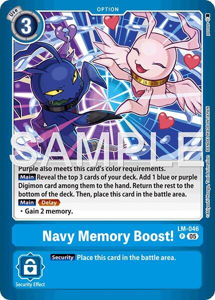 LM-046 Navy Memory Boost BB Single