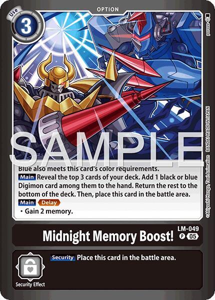 LM-049 Midnight Memory Boost BB Single