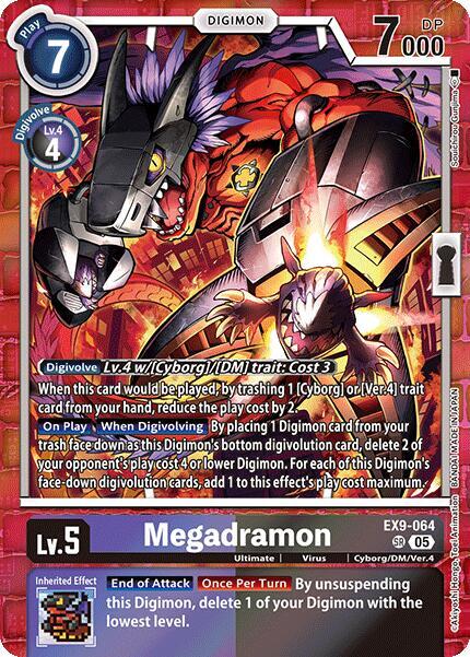 EX9-064 Megadramon Single