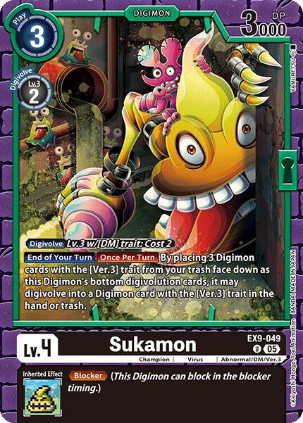 EX9-049 Sukamon Single