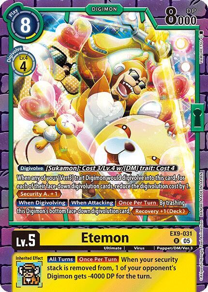EX9-031 Etemon Single