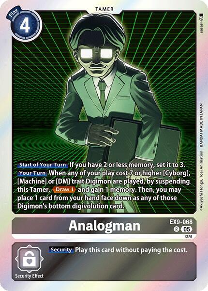 EX9-068 Analogman Single