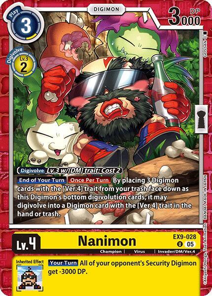 EX9-028 Nanimon Single