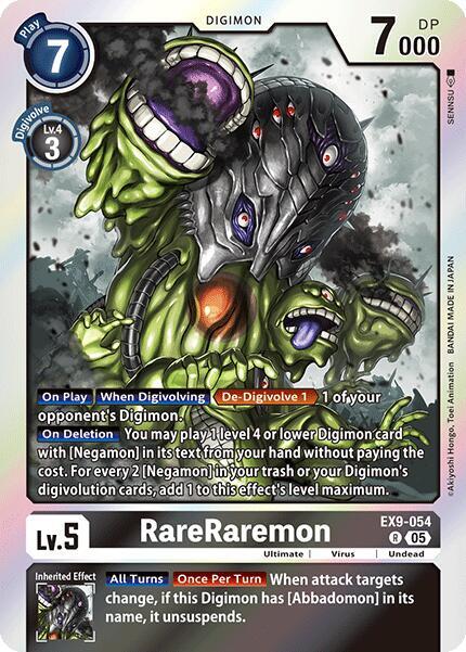 EX9-054 RareRaremon Single