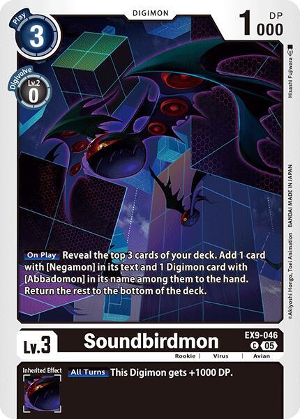 EX9-046 Soundbirdmon Single